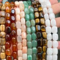 Grânulos de gemstone jóias, misto de pedras semi-preciosas, DIY & materiais diferentes para a escolha, Mais cores pare escolha, 8-12mm, Aprox 32PCs/Strand, vendido por Strand