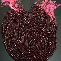 Naturlig granat perler, Garnet, du kan DIY & forskellig størrelse for valg, Solgt Per Ca. 16 inch Strand