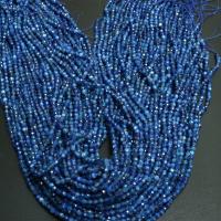 Mixed Gemstone Beads Kyanite DIY dark blue Grade A Sold Per Approx 16 Inch Strand