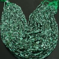 Gemstone šperky Korálky, Emerald, DIY & různé velikosti pro výběr, Prodáno za Cca 16 inch Strand