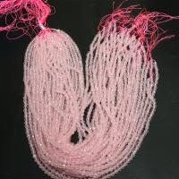 Grânulos de quartzo rosa natural, DIY & tamanho diferente para a escolha, vendido para Aprox 16 inchaltura Strand