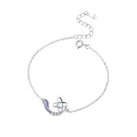 Conjuntos de joyería de plata esterlina 925, Plata de ley 925, con Cristal de murano, diferentes estilos para la opción & micro arcilla de zirconia cúbica & para mujer, libre de níquel, plomo & cadmio, Vendido por UD