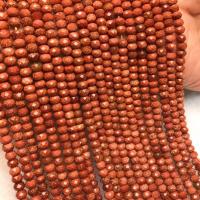 Goldstone Pärlor, Flat Oval, polerad, DIY, 3x4.80mm, Såld Per Ca 38-40 cm Strand