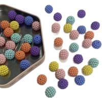 Perles en plastique ABS, Rond, moulage par injection, DIY, plus de couleurs à choisir, 12mm, Environ 800PC/sac, Vendu par sac