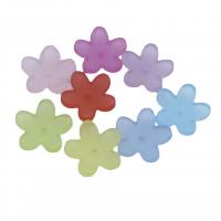 Spacer Perlen Schmuck, Acryl, Blume, DIY & satiniert, keine, 17x15mm, ca. 1100PCs/Tasche, verkauft von Tasche