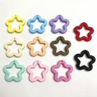 アクリルペンダント, アクリル, 星, ペンキ絵, DIY & くり抜き, 無色, 31mm, 約 100パソコン/バッグ, 売り手 バッグ