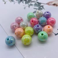 Opaque Acrylic Beads Round DIY Sold By Bag