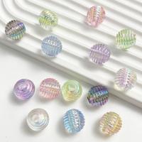 Plated Acrylic Beads DIY 16mm Approx Sold By Bag