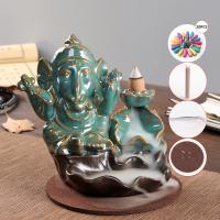 Backflow Incense Burner Porcelain handmade for home and office & durable Sold By PC