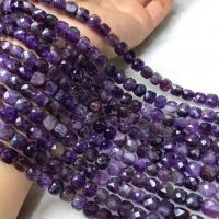 Natuurlijke Amethyst kralen, Amethist, gepolijst, folk stijl & DIY, 7-8mm, Per verkocht Ca 38-40 cm Strand