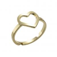 Stainless Steel Finger Ring 304 Stainless Steel Vacuum Ion Plating fashion jewelry & for woman 17mm Sold By PC