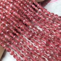 Natural Quartz Jewelry Beads Strawberry Quartz polished folk style & DIY Sold Per Approx 38-40 cm Strand