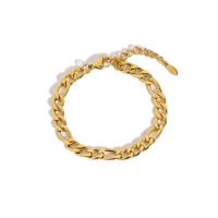 Roestvrijstalen Anklet, 304 roestvrij staal, met 5cm extender keten, 18K verguld, mode sieraden & verschillende grootte voor keus & voor vrouw, gouden, Lengte Ca 20 cm, Verkocht door PC