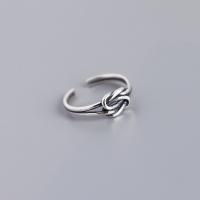 925 Sterling Silver Chufa Ring Finger, jewelry faisin & do bhean, nicil, luaidhe & caidmiam saor in aisce, 6.75mm, Díolta De réir PC