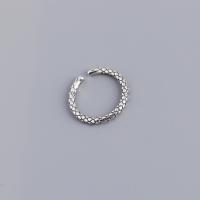 Sterling Silver Jewelry Finger Ring, 925 Sterling Silver, jewelry faisin & do bhean, nicil, luaidhe & caidmiam saor in aisce, 2.18mm, Díolta De réir PC