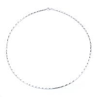 Sterling Silver Κολιέ, 925 ασημένιο ασήμι, φωτεινό χρώμα επάργυρα, κοσμήματα μόδας & διαφορετικό μέγεθος για την επιλογή & για τη γυναίκα, νικέλιο, μόλυβδο και κάδμιο ελεύθεροι, Sold Με PC