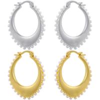 Laiton Leverback boucle d'oreille, Placage, pour femme, plus de couleurs à choisir, 30x27mm, Vendu par PC