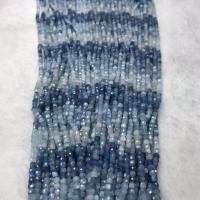 Gemstone Jewelry Beads Aquamarine polished folk style & DIY 4-4.5mm Sold Per Approx 38-40 cm Strand