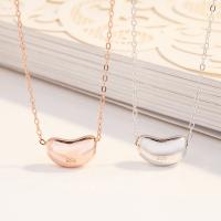 925 Sterling Silver Necklaces with 1.97inch extender chain plated fashion jewelry & for woman nickel lead & cadmium free Length Approx 15.74 Inch Sold By PC