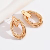 Iron Earring fashion jewelry nickel lead & cadmium free Sold By Pair