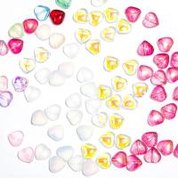 Abalorios de Cristal Murano hecho a mano, Cristal de murano, Corazón, Bricolaje, más colores para la opción, 9x8mm, 20PCs/Bolsa, Vendido por Bolsa