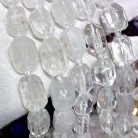 Perles de Quartz clair naturel, DIY, transparent, 13x18mm, Vendu par Environ 39 cm brin