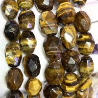 Tiger Eye Χάντρες, Μάτι της Τίγρης, DIY, μικτά χρώματα, 13x18mm, Sold Per Περίπου 39 cm Strand