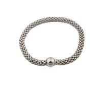 Bijoux bracelet en acier inoxydable, Acier inoxydable 304, bijoux de mode & pour femme, couleur originale, 12*12mm,7*7mm, Longueur Environ 9.84 pouce, Vendu par PC