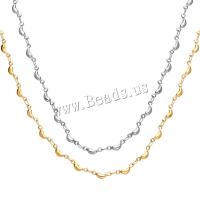 Collana in acciaio inossidabile, 304 acciaio inox, Banana, gioielli di moda & per la donna, nessuno, 10mm,4mm, Lunghezza Appross. 53 cm, Venduto da PC