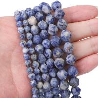 Koraliki sodalite, Sodalit, DIY & różnej wielkości do wyboru & fasetowany, niebieski, otwór:około 0.8mm, sprzedawane na około 36 cm Strand