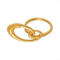 Titanium Steel Finger Ring Vacuum Ion Plating & for woman US Ring Sold By PC