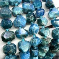 Gemstone Jewelry Beads Apatites DIY blue Sold Per Approx 39 cm Strand