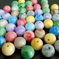 Acrylic Jewelry Beads Round DIY 16mm Approx Sold By Bag