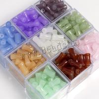 Handgewickelte Perlen, Lampwork, Bambus, DIY, keine, 6x12mm, 20PCs/Tasche, verkauft von Tasche