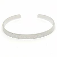 Rustfrit stål Bangle, 304 rustfrit stål, forgyldt, Unisex, flere farver til valg, Solgt af PC