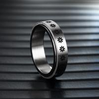 Titanium Steel Finger Ring fashion jewelry nickel lead & cadmium free Sold By PC