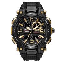 Heren polshorloge, Organisch glas, met TPU, Leven waterbestendig & mode sieraden & multifunctioneel & Japans uurwerk & voor de mens, meer kleuren voor de keuze, nikkel, lood en cadmium vrij, Lengte Ca 14-21 cm, Verkocht door PC