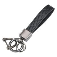 Zinc Alloy Key Clasp Cowhide Unisex Sold By PC