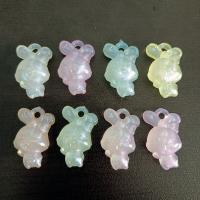 Acrylic Pendants Rabbit DIY & luminated Approx Sold By Bag