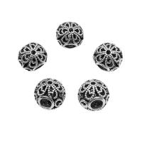 Sinkkiseos Spacer Helmet, antiikki hopea päällystetty, tee-se-itse, 12x10mm, Reikä:N. 4mm, N. 50PC/laukku, Myymät laukku