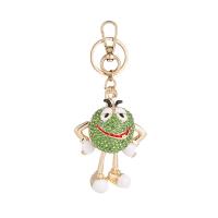 Zinc Alloy Key Lås, Bean, guldfarve belagt, Unisex & med rhinestone, flere farver til valg, nikkel, bly & cadmium fri, 55x128mm, Solgt af PC