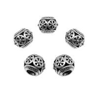 Zinc Alloy Spacer Beads antique silver color plated DIY Approx 5mm Approx Sold By Bag