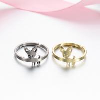 Stainless Steel Finger Ring 304 Stainless Steel plated fashion jewelry & for woman 17mm Sold By PC