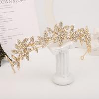 Diadema, lega in zinco, gioielli di moda & per la donna & con strass, nessuno, assenza di nichel,piombo&cadmio, Diametro interno:Appross. 135mm, Venduto da PC