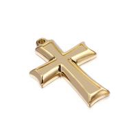 Stainless Steel Cross Pendants 304 Stainless Steel Vacuum Ion Plating DIY Sold By PC