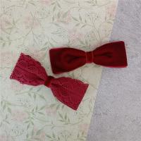 pizzo Clip per capelli Bowkont, with Velour, 2 pezzi & Ragazza, 80mm, Venduto da set