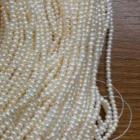 Cultured Potato Freshwater Pearl Beads DIY white 2-3mm Sold Per Approx 37 cm Strand