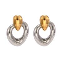 Stainless Steel Stud Earrings 304 Stainless Steel fashion jewelry & for woman Sold By Pair