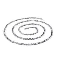 Stainless Steel Nekclace Chain, 304 roestvrij staal, DIY, 5mm, Lengte 5 m, Verkocht door PC