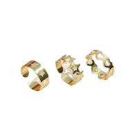 亜鉛合金 足指リング, ゴールドメッキ, 3個 & ファッションジュエリー & 女性用, 金色, 14mm, 売り手 セット